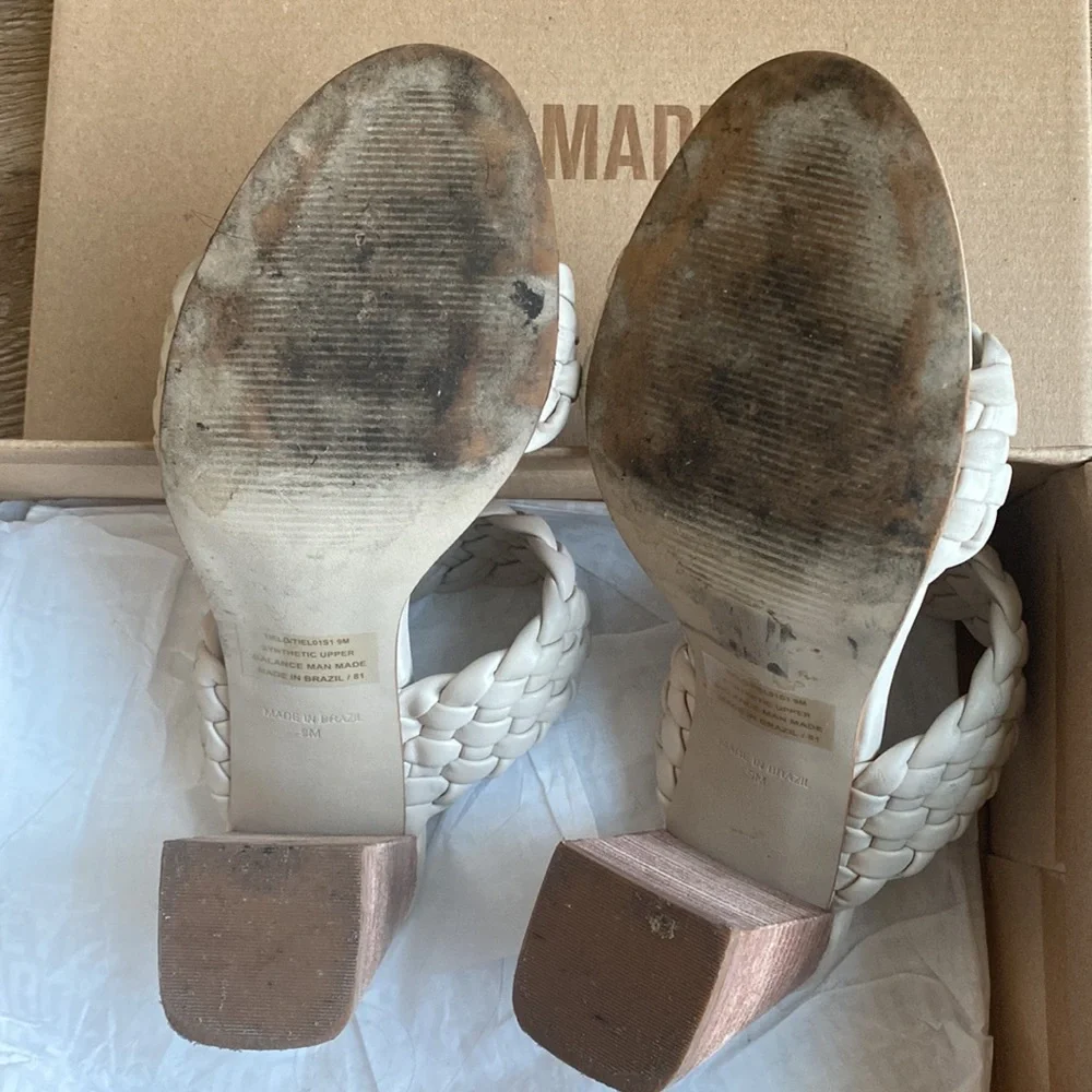 Steve Madden Tielo Sandal in Bone - Picture 3 of 10